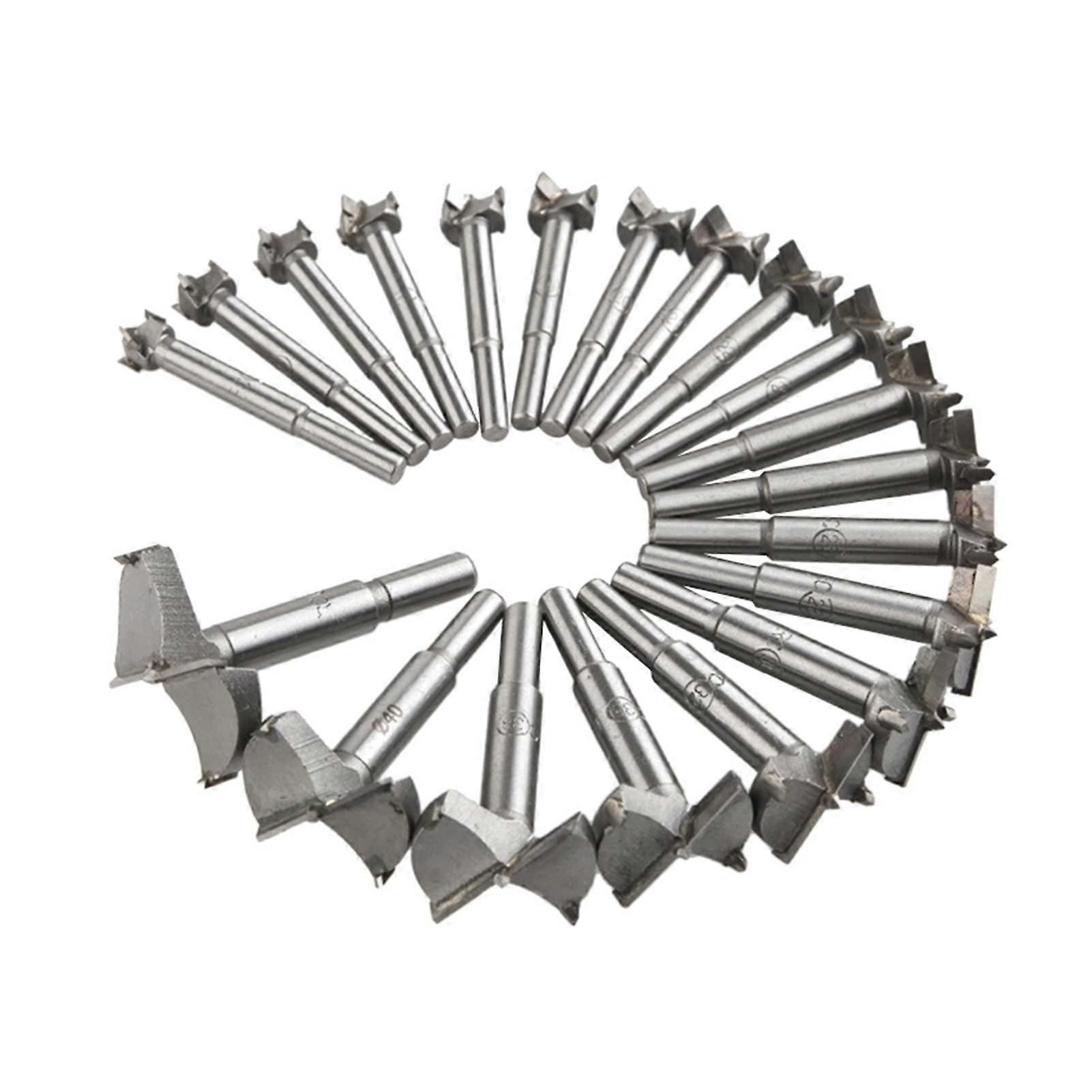 20 件/套 1450mm Forstner 钻头木工自定心孔锯刀