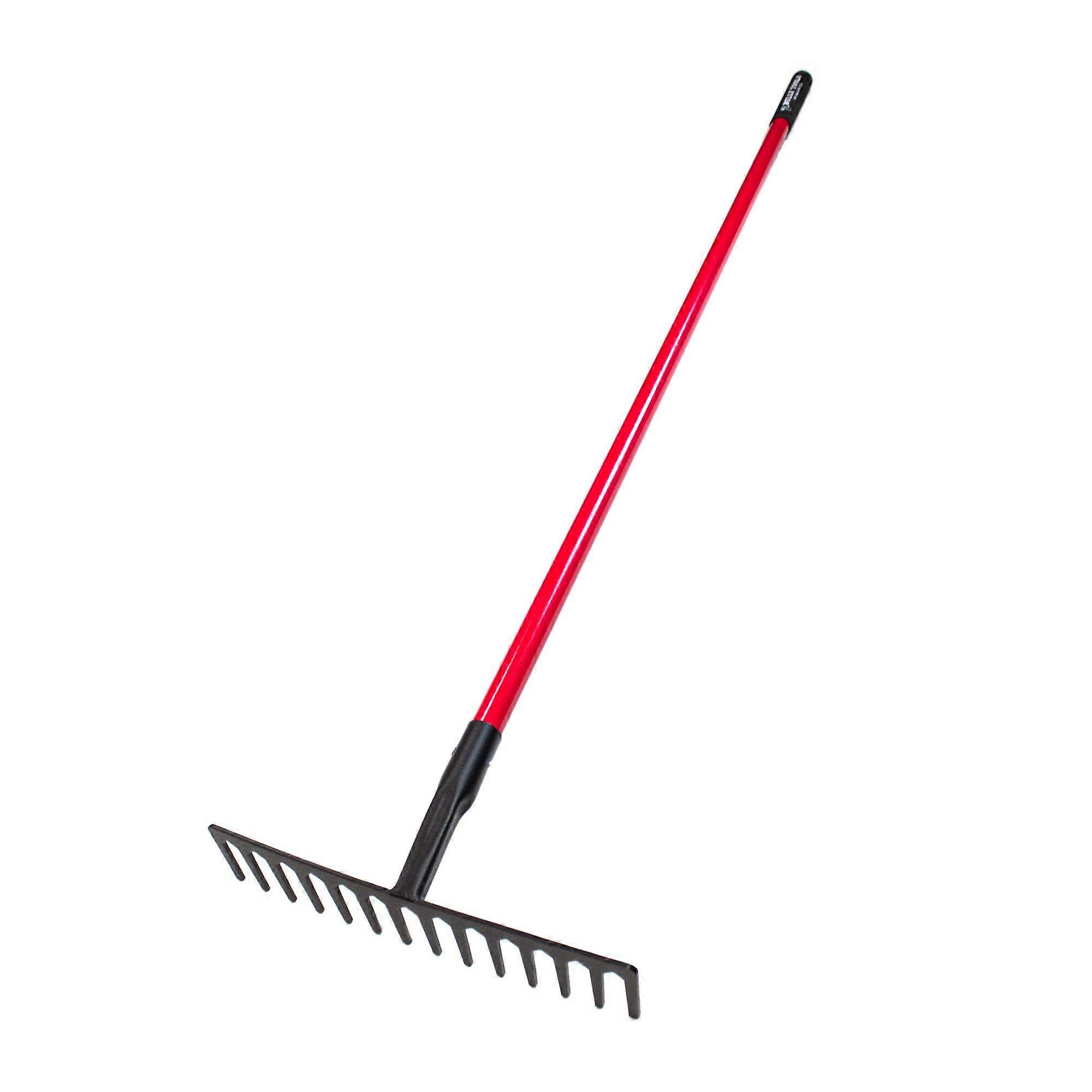 92301 7 Gauge 16' Level Rake Head with Fiberglass Handle, 66'