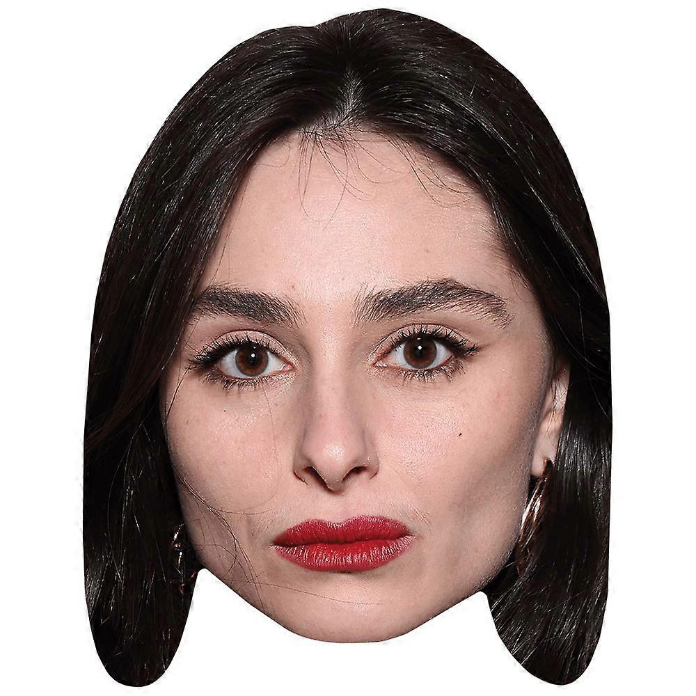 Esther Abrami (Lipstick) Celebrity Mask, Flat Card Face
