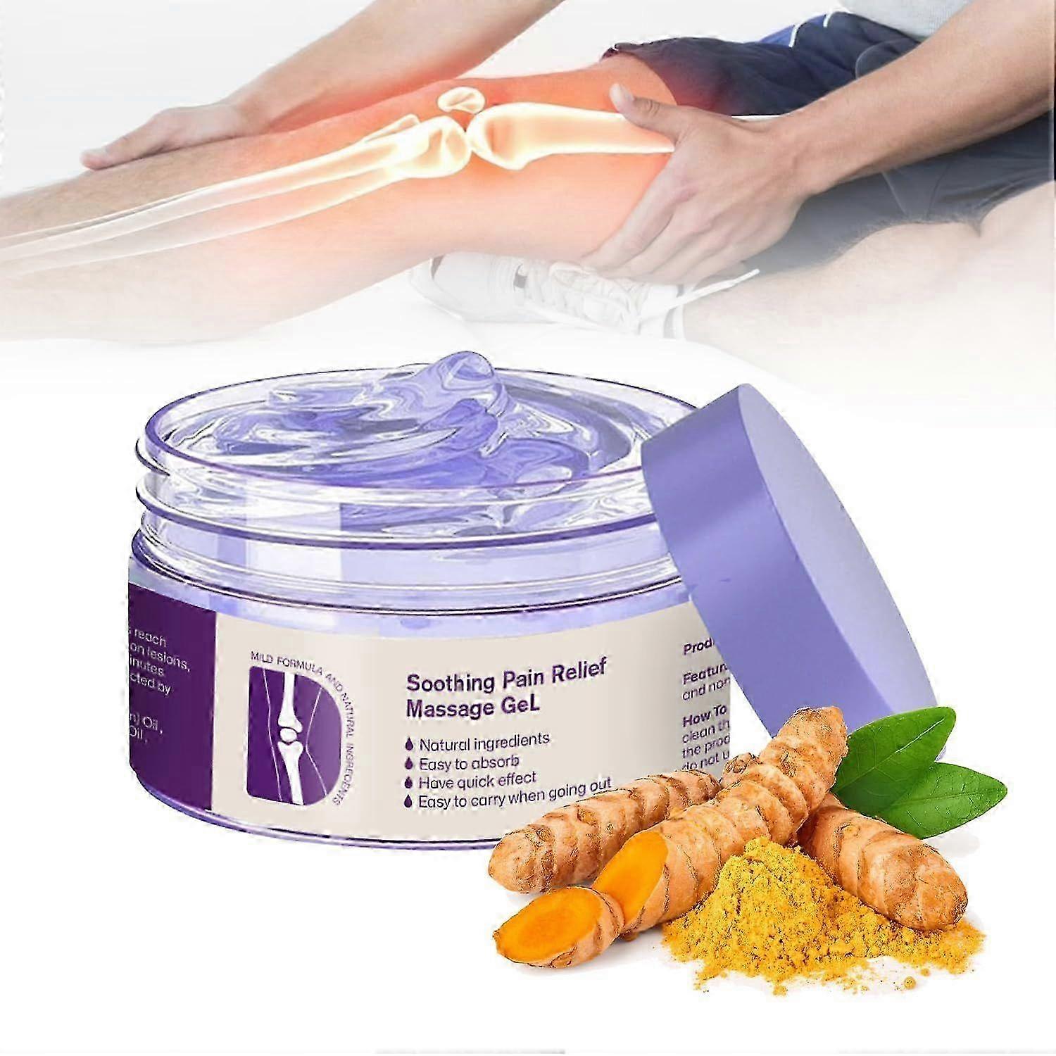 جل آلام المفاصل جل أرجواني لأنشطة المفاصل في جميع أنحاء الجسم يهدئ الركبتين والرقبة القطنية واليدين