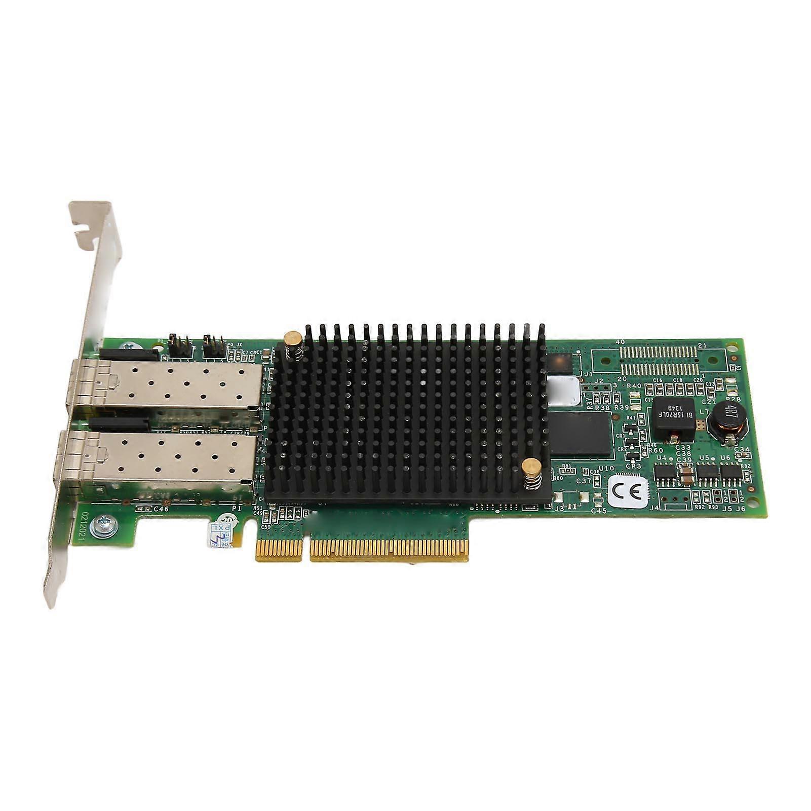 LPE12002 HBA Card Dual SFP Port 8Gb/s PCIe Interface Low Delay Stable Host Bus Adapter for Connection Transmission