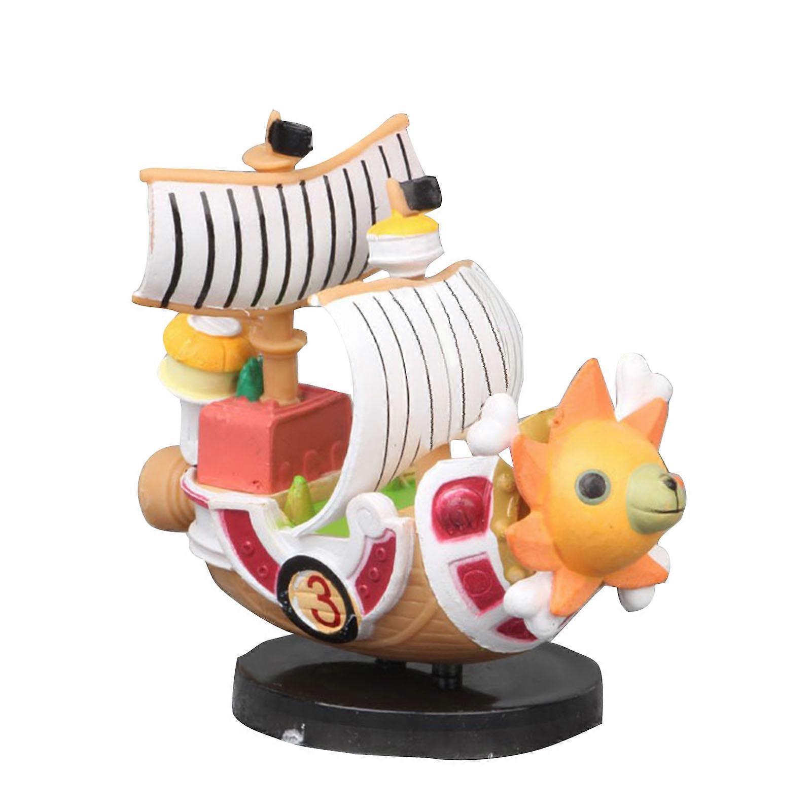 Boat Ornament High Density PVC Realistic Appearance Sailboat Decoration for Collecting Playing