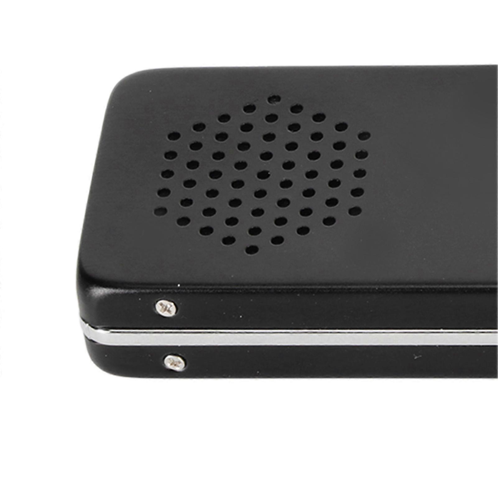 Digital Voice Recorder HD Noise Reduction Built in Dual Microphone Portable Recording Device MP3 Player for Lecture