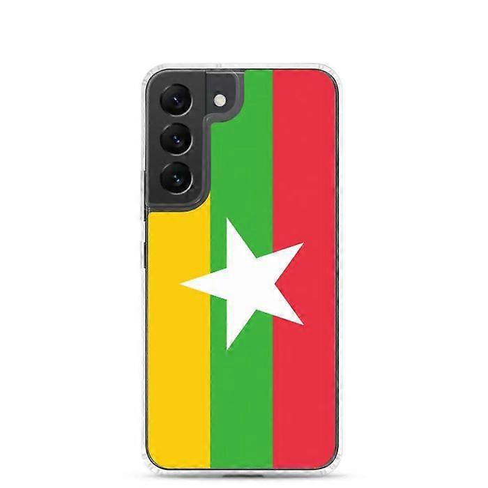 Myanmar Flag Phone Case - Samsung Galaxy S22 Plus
