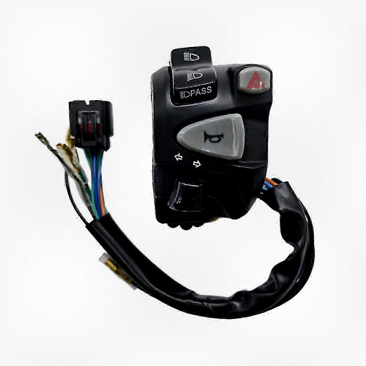 Motorcycle Converter Switch Clip Running Light Switch for Compatible Handlebar Switch Assembly