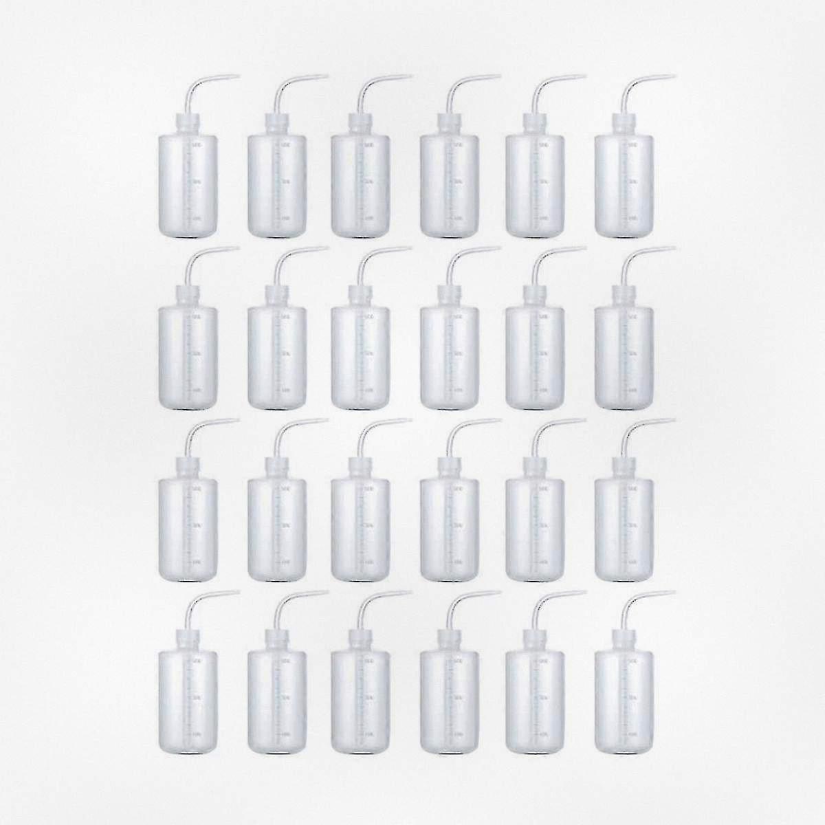 24pcs 500ml Plastic Squeeze Bottles for Liquids, Lab Wash Bottles, Economical Quality Storage Solutions Suitable for Various Brands