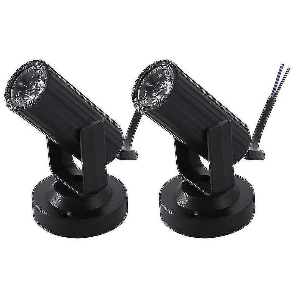 2 Pcs LED Beam Spotlight - Compact DJ Stage Lights for Clubs, Parties, KTVs & Events - Energy Efficient & Adjustable