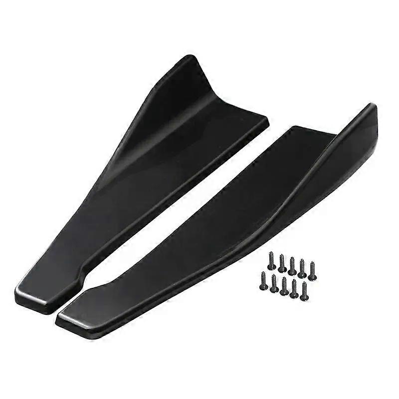 48cm Rear Bumper Splitter Apron Spoiler Side Skirt Extension Body Kit Universal Suitable for Lexus GS 350 300 2015-2020 Car Accessories