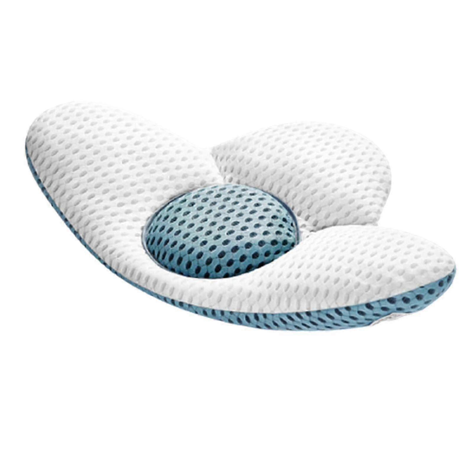 3d Lumbar Pillow With Adjustable Height For Sleeping Back Support Pillow Pain Relief For Back