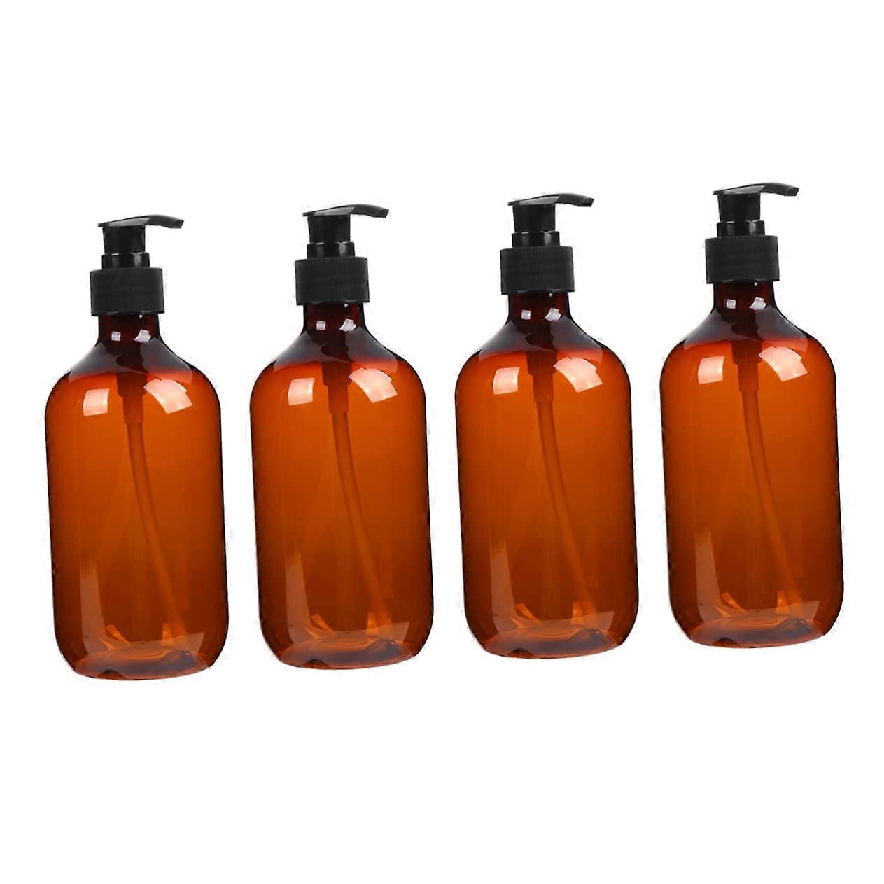 Travel Cream Jars 500ml Leakproof Durable Non-Slip Bottles for Home Use Reusable Plastic Containers