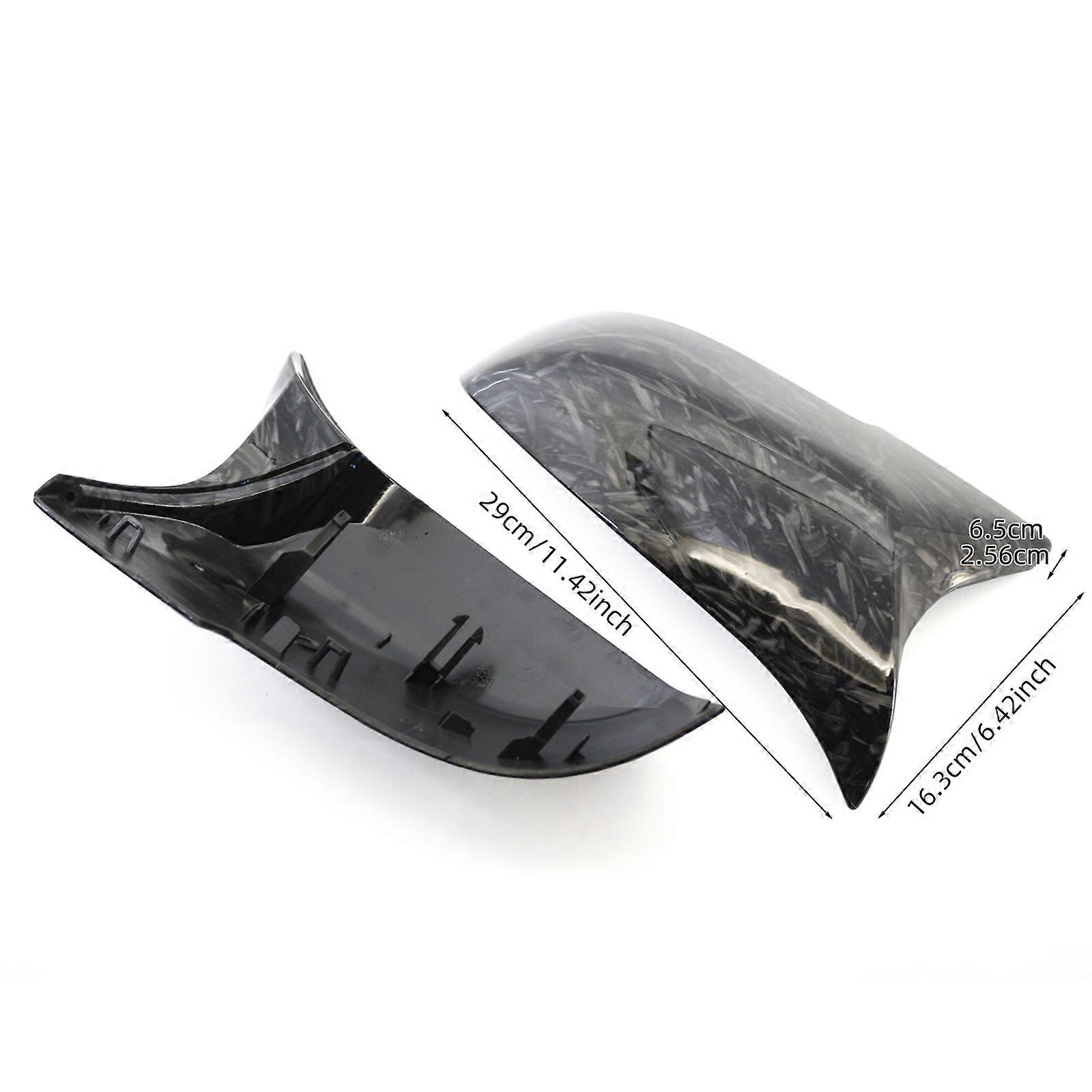 2Pcs Car Side Mirror Cover Rearview Mirror for Shell for F20 F23 F30 F31 F34 F32 F33 F36 X1 E84 28i 28iX 35iX M2 F87