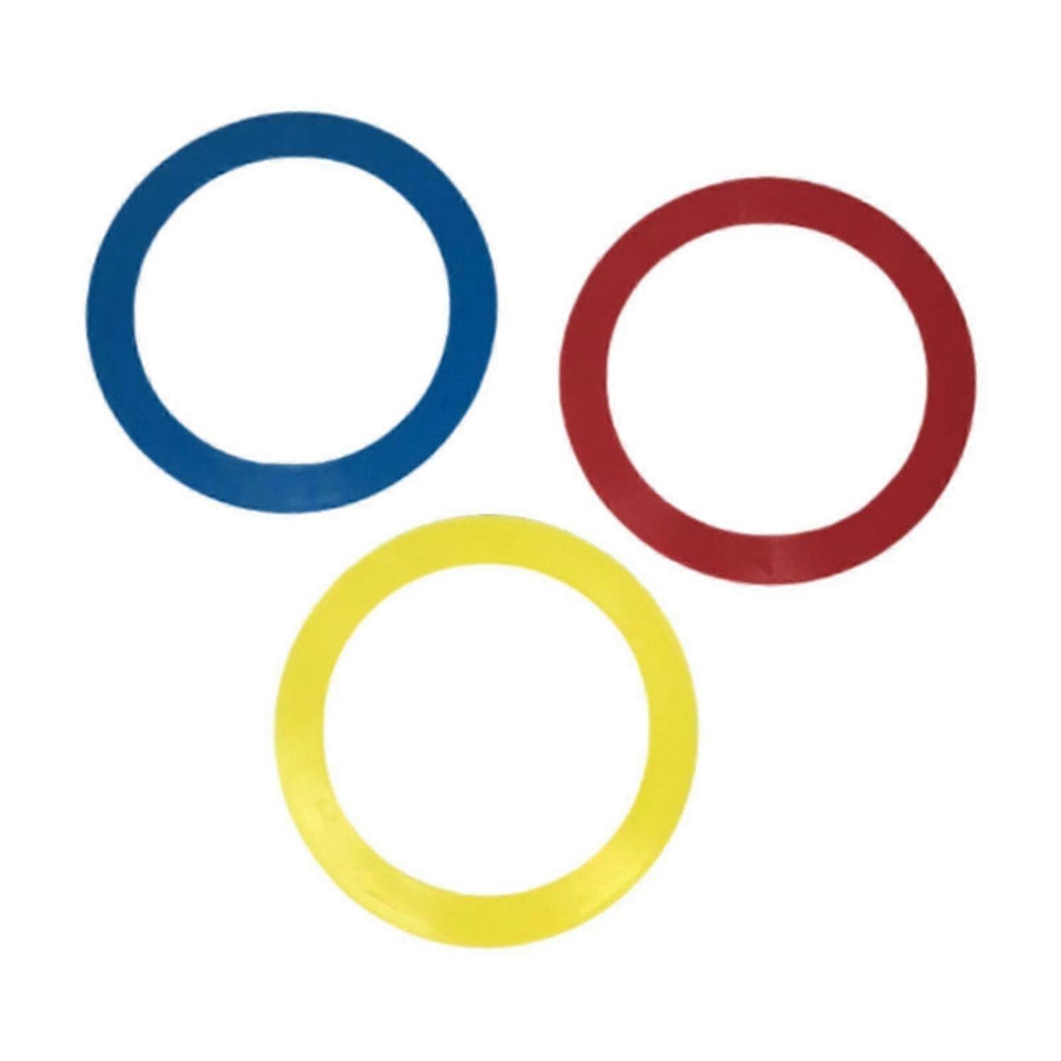 3x Juggling Rings Acrobatic Hand Juggling Skills Beginner Vaudeville Circles