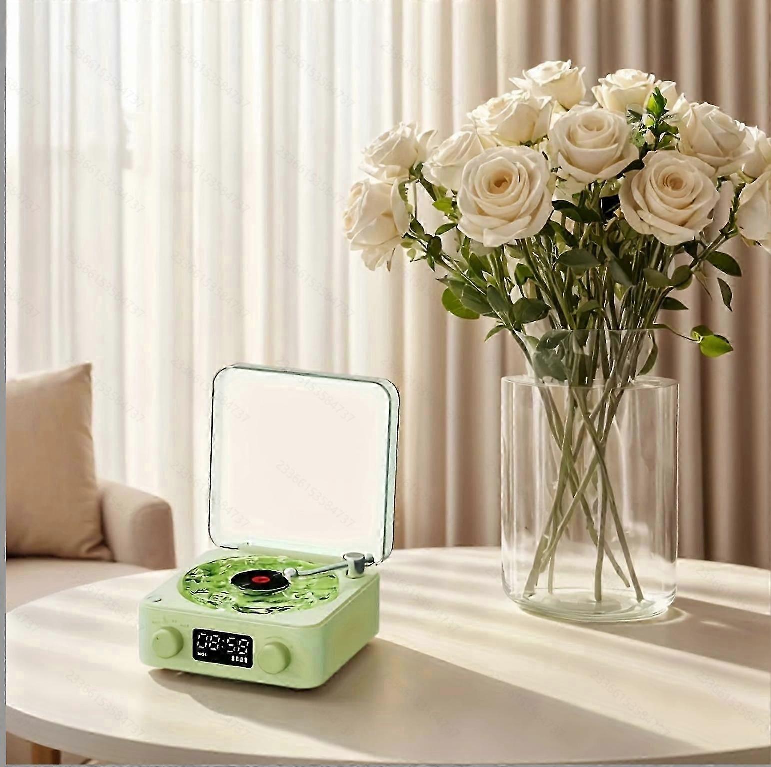 Haut-parleur vert multilingue avec bruit blanc de sommeil pour la relaxation