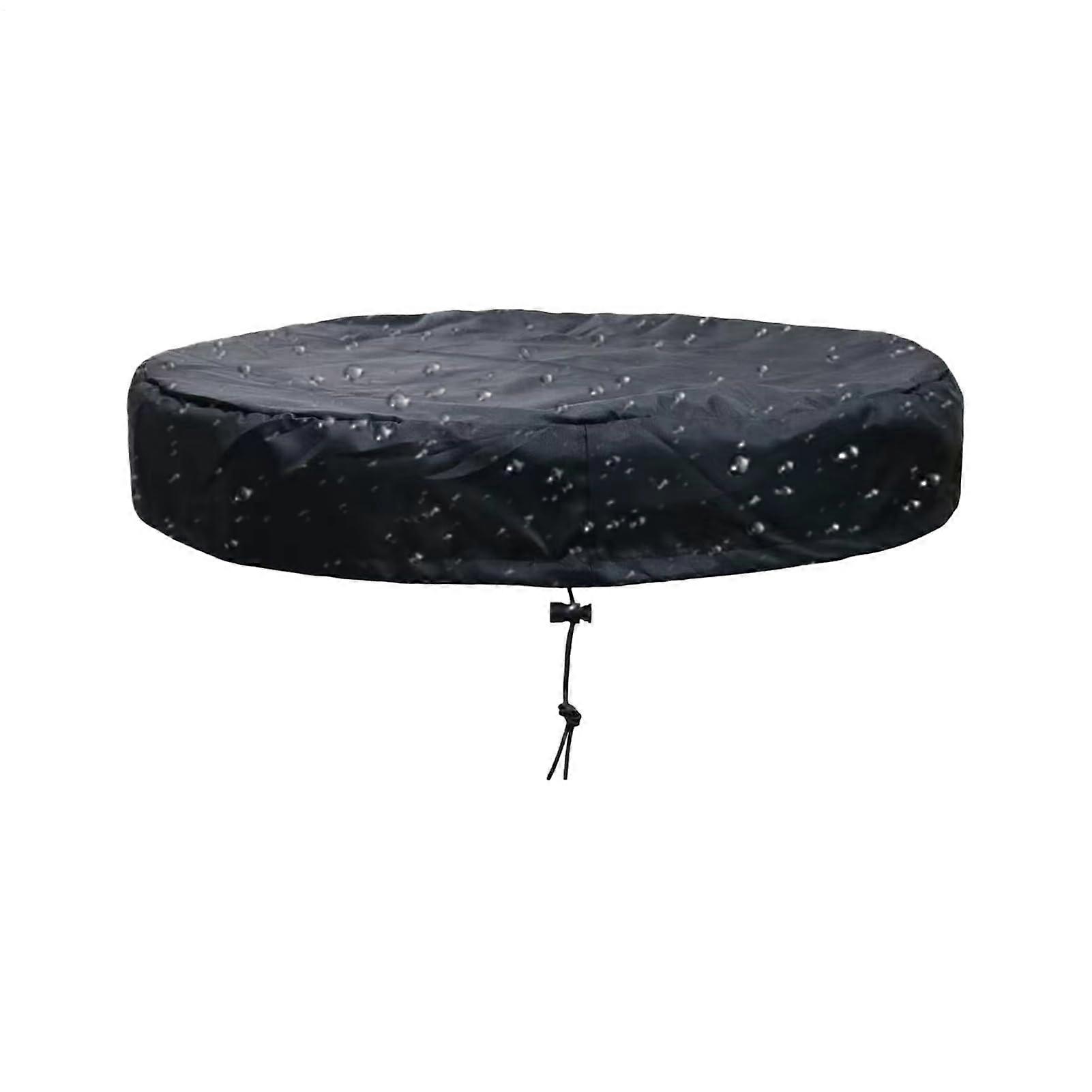 Gallon Drum Cover Dust Shield With Drawstring, Waterproof Rain Barrel Protector For Garden Patio Backyard