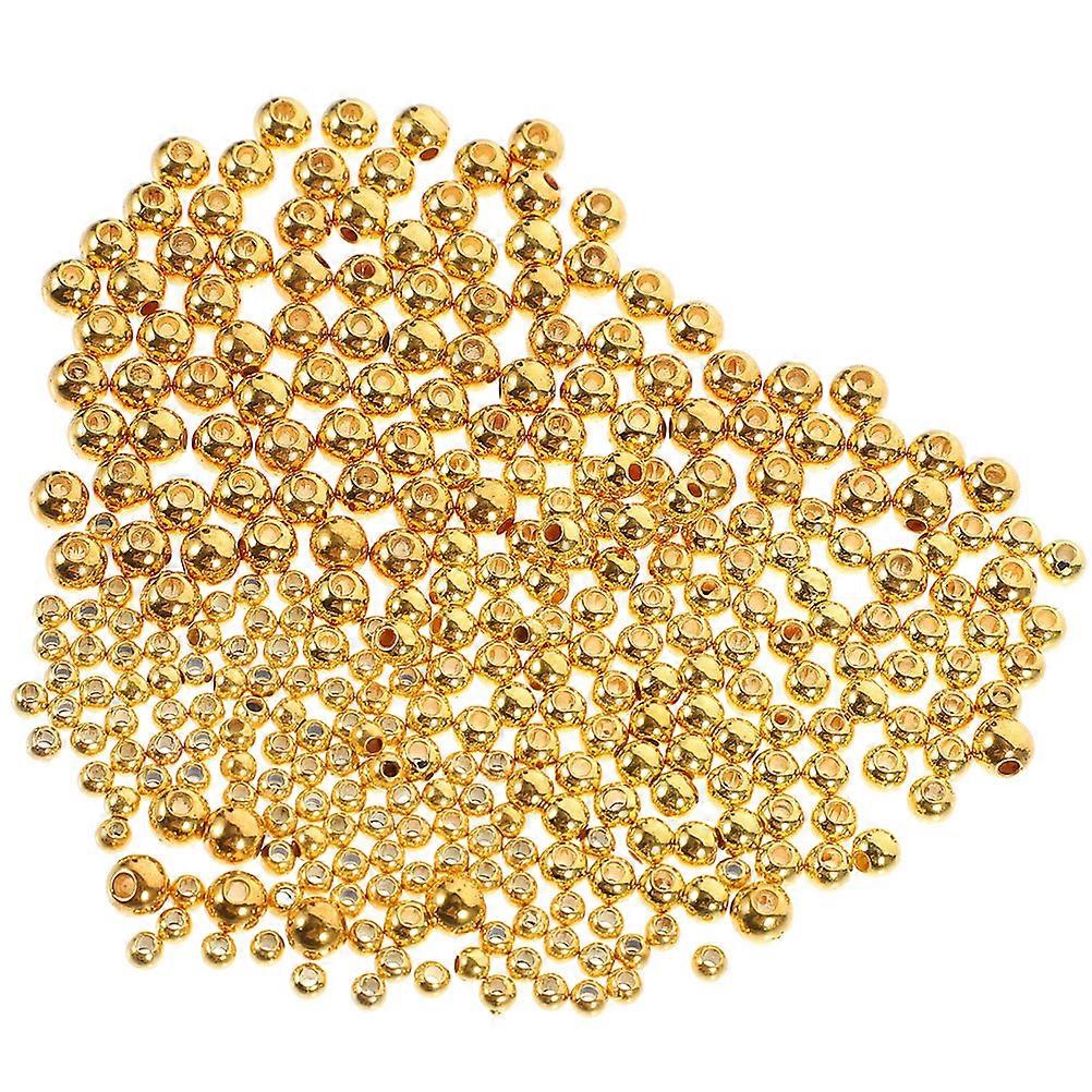 600pcs Golden Fishing Line Beads for Sea, Lake & River Fly Tying – Easy to Use & Carry for Fishing Enthusiasts