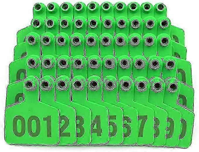 100 pezzi di capra maiale orecchio marchi mucche mucche allevamento di vitelli