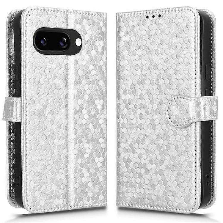 Compatible For Google Pixel 9a Wallet Case Dot Pattern Imprint PU Leather Phone Cover