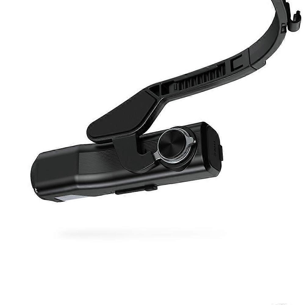 4K Head-Mounted Video Camera Hands-Free Sports Camera Support WiFi APP Control Electronic AntiShake Time-lapse Recording Loop Recording for Outdoor A