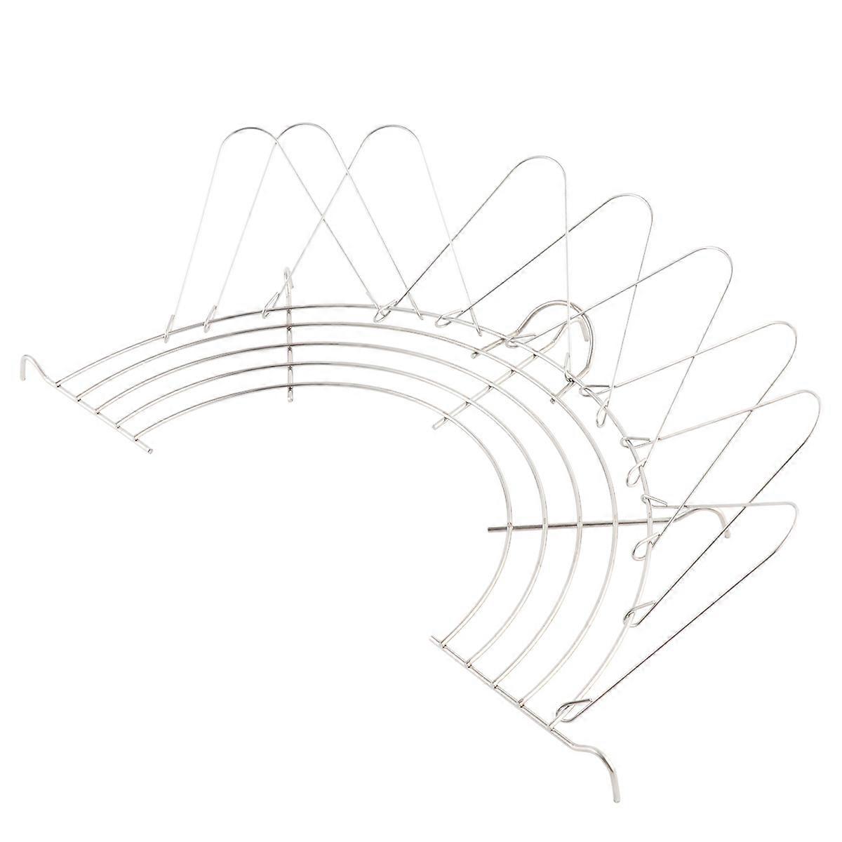 It looks like you're listing a product description for a **foldable drain rack or dish drainer**, possibly designed for use with a **wok, fry