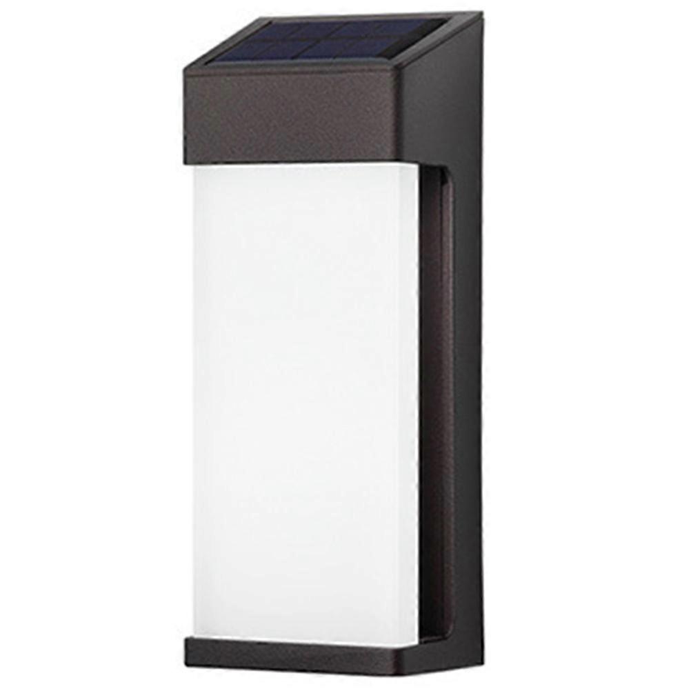 Solar Powered Wall Light with Motion Sensor, LED Outdoor Garden Pathway Lamp for Patio, Weather Resistant Household Lighting with Long Illumination