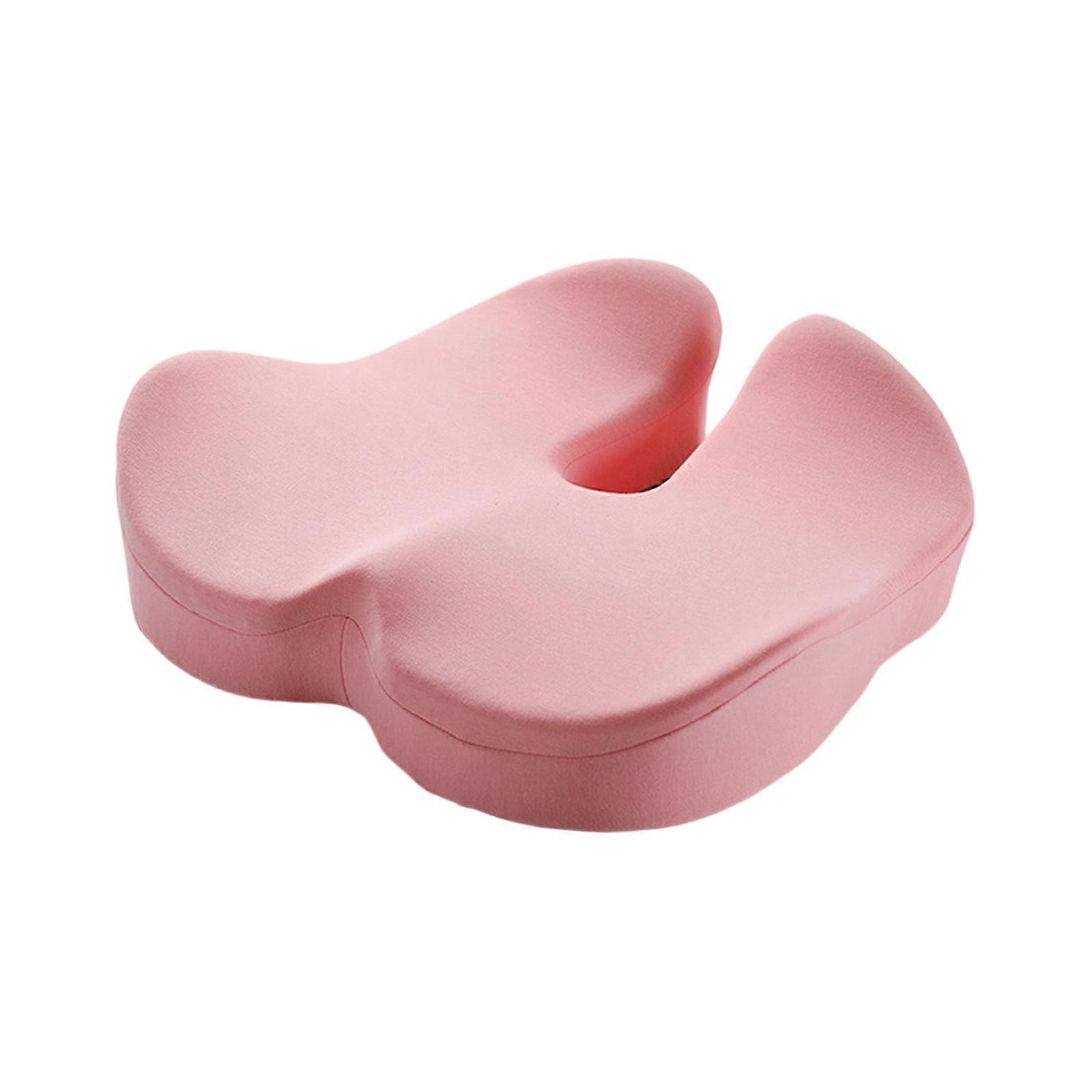 Orthopedic Office Chair Cushion with Thickened Memory Foam Support Hemorrhoid Relief Anti Slip Design Multicolor
