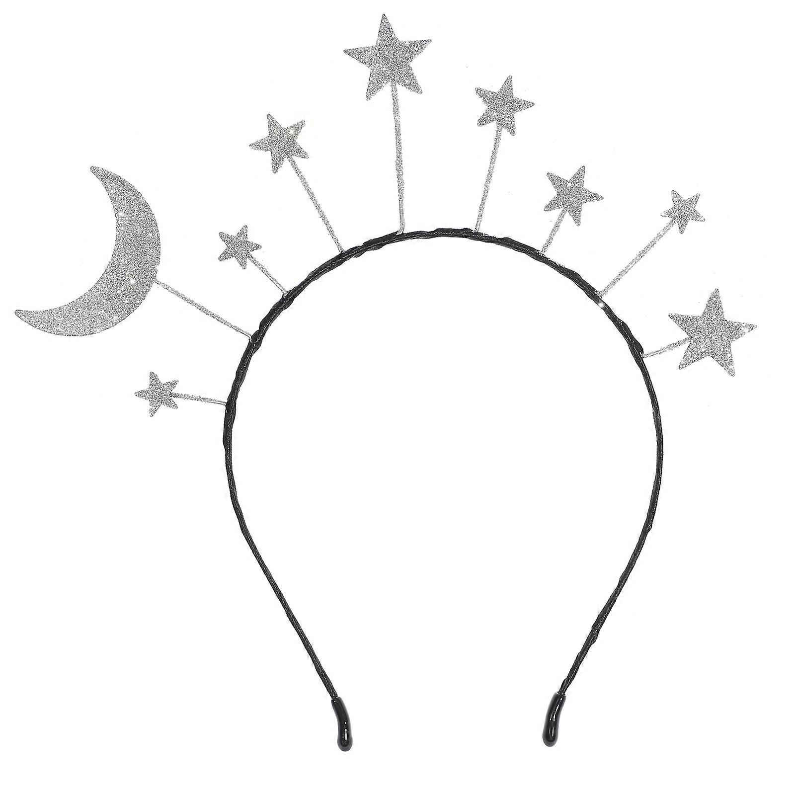Stylish Star Moon Decorated Headband for Fun Festivities and Gatherings