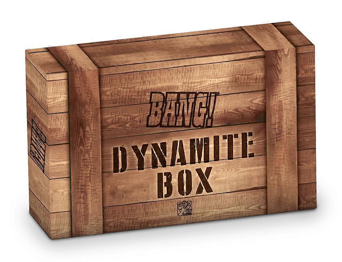 Dv Games Bang Dynamite Box Cardless Storage Marked Collector, Strategy Board Game Accessory