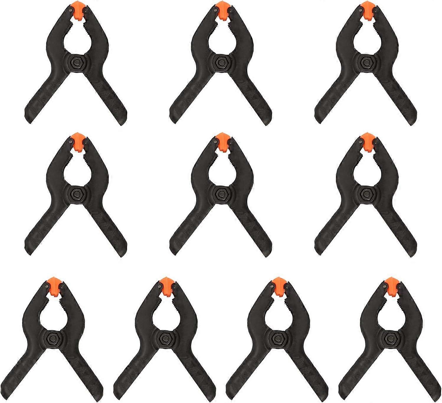 10Pcs Nylon Spring Clamps 2inch Mini Clips  Plastic Spring Clamps Extra Strength for DIY Projects  Arts