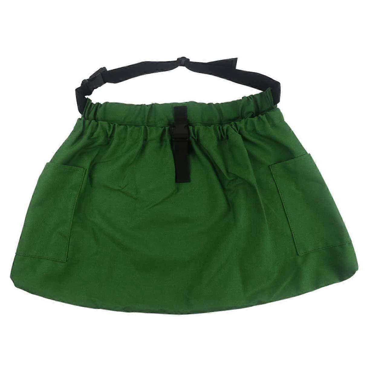 Gemüse Pickelschürze Verstellbar mit Taschen für Gartenarbeit und Erntehilfe für Eierkorb Sammlung in Größe M