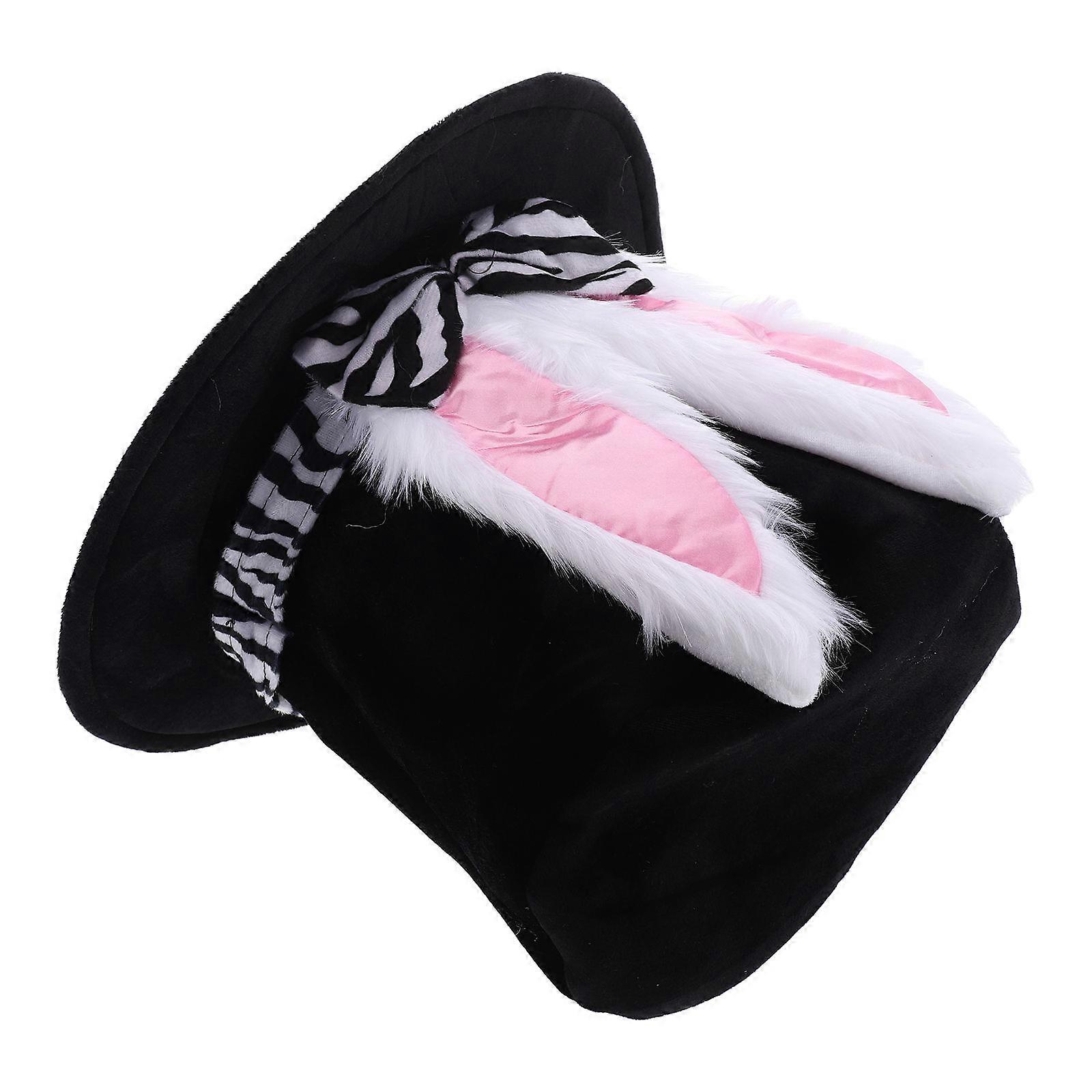 Rabbit Dress Up Hat Top Hat Easter Celebration Party Accessory Cute 1Pack