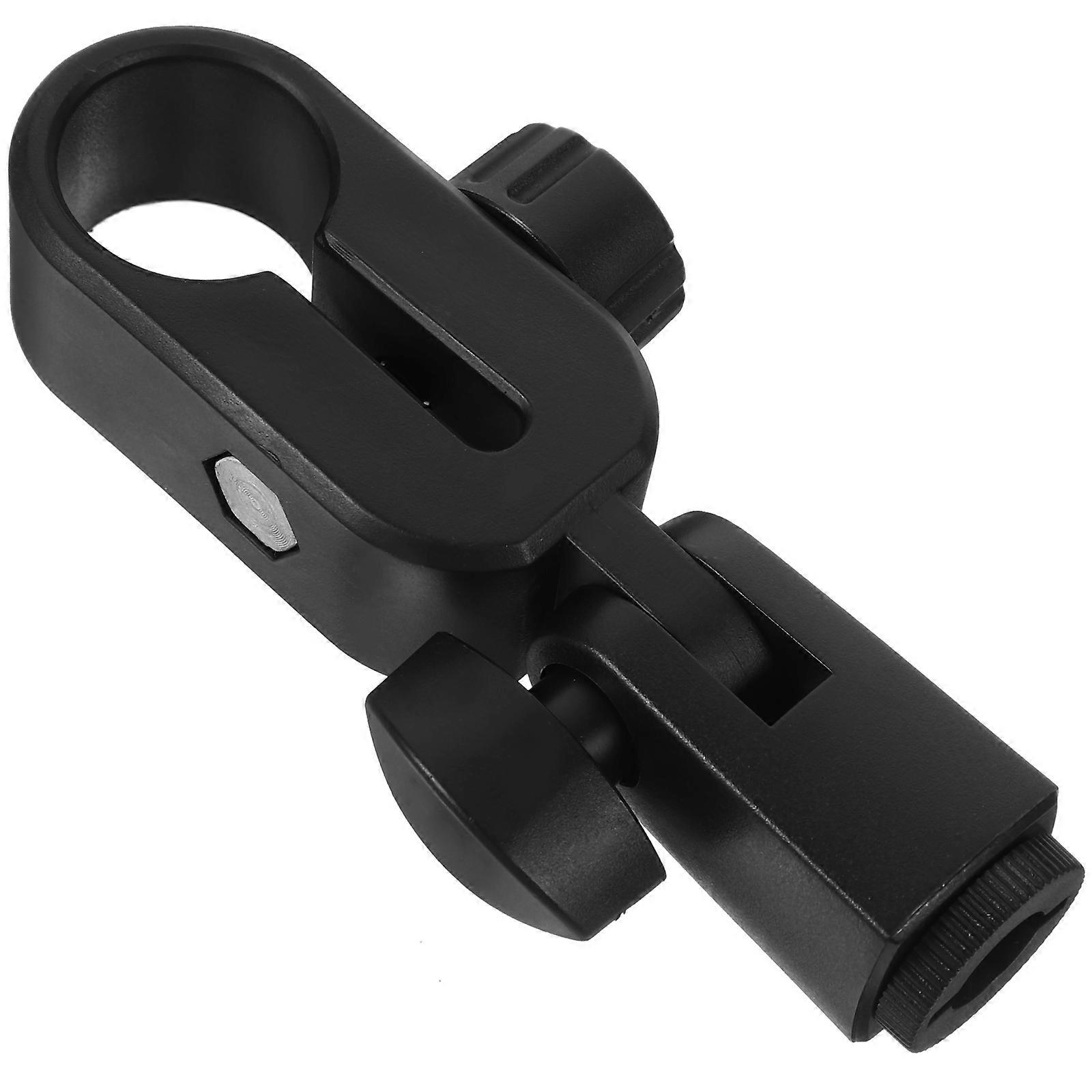 Microphone Mount Clamp Adjustable Microphone Performance Vibration Control Plastic 1Pack