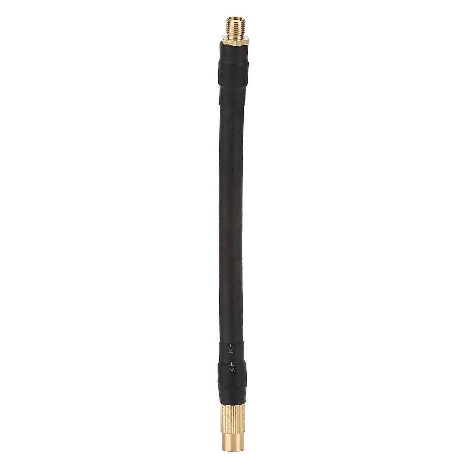 6.3inch tire filler extension hose, rubber pump hose, compatible with electric inflators, suitable for motorcycles and cars, for fast inflation.