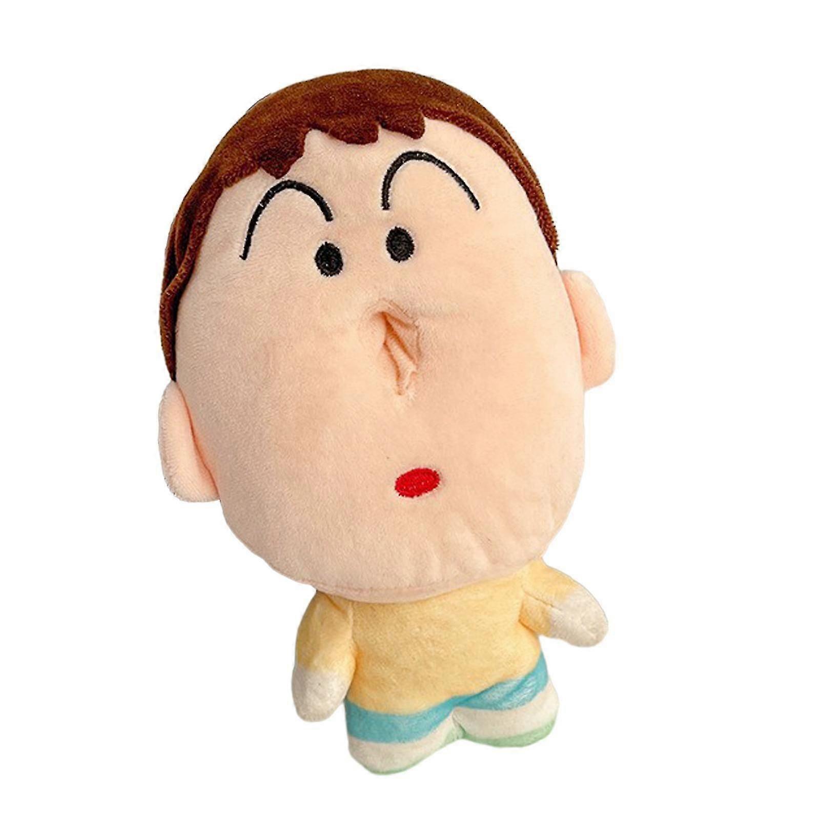 Cartoon Tissue Box Plush Doll Anime Figure Tissue Case for Home Car Bathroom