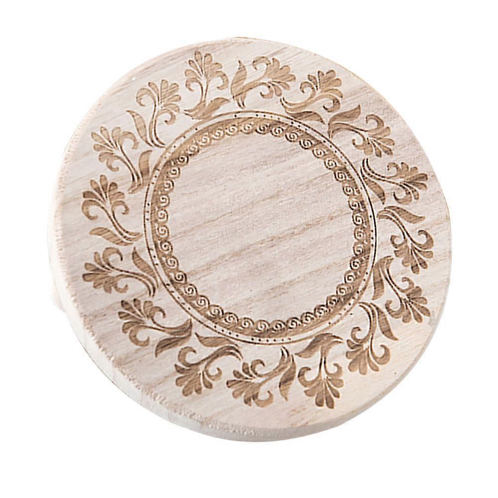 Stojak na rośliny Prosty design Materiał drewniany Khaki 22x22cm Dekoracja ogrodu 1 szt