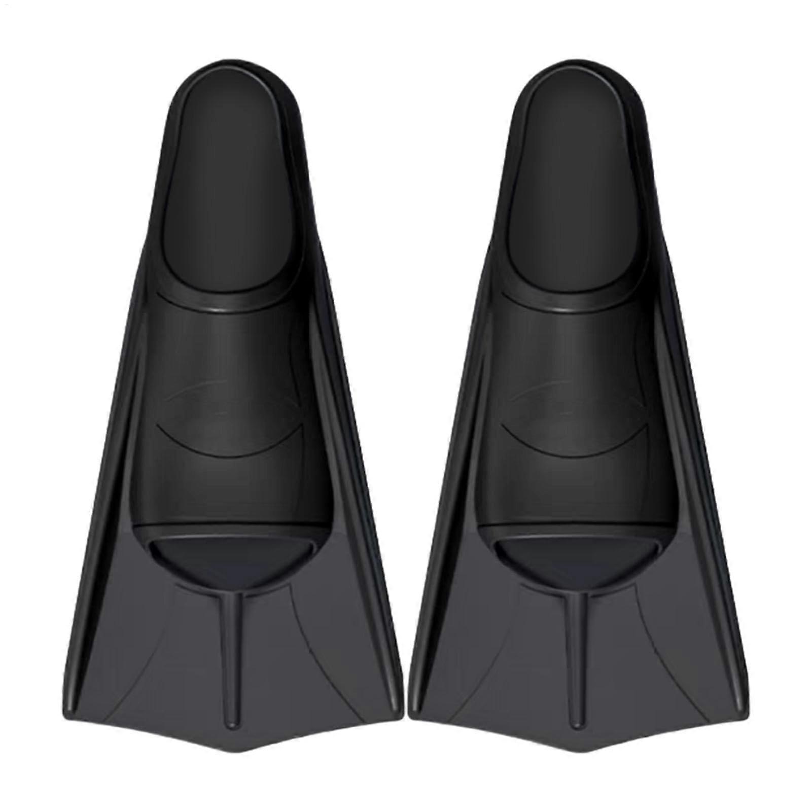 Flottant f, outil d’entraînement de plongée portable, silicone natation f, nage f, natation réutilisable f, natation unisexe f pour les activités noir 1