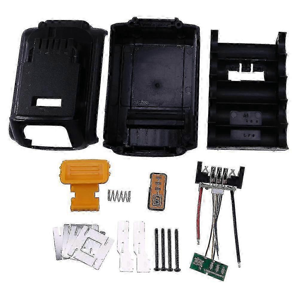 Replacement Plastic Case Kit for 10 Core 18v/20v Lithium-ion Batteries Compatible with Certain Brands Battery Shell