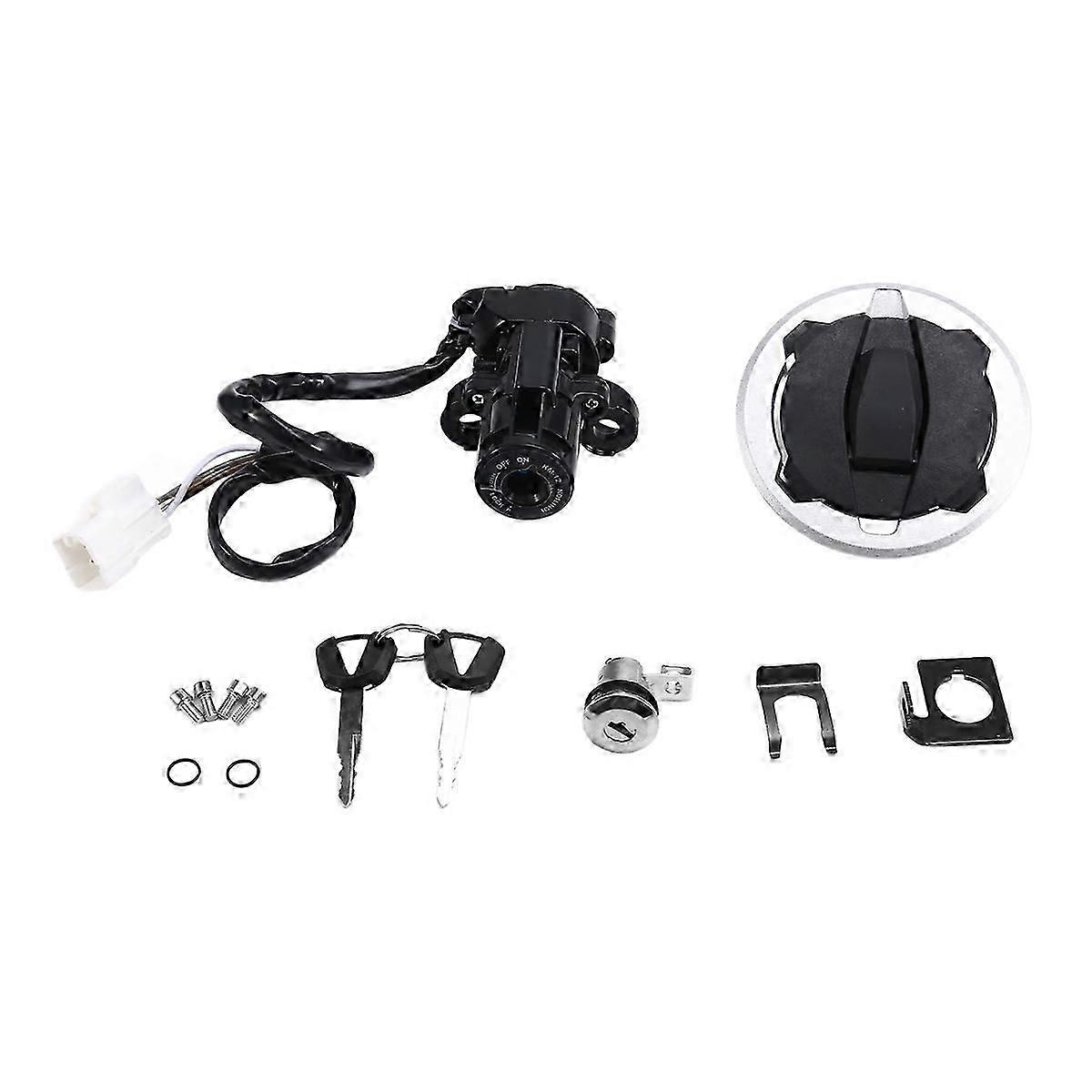 Switch Gas Cap Cover Tank Oil Key For 650 Z650 2017-2023