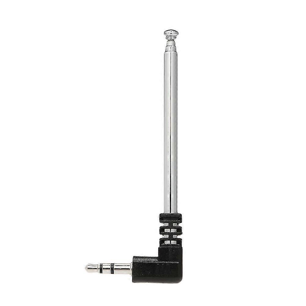 Retractable FM Radio Antenna 3.5mm with 4 Sections L-Shape Design for Enhanced Signal