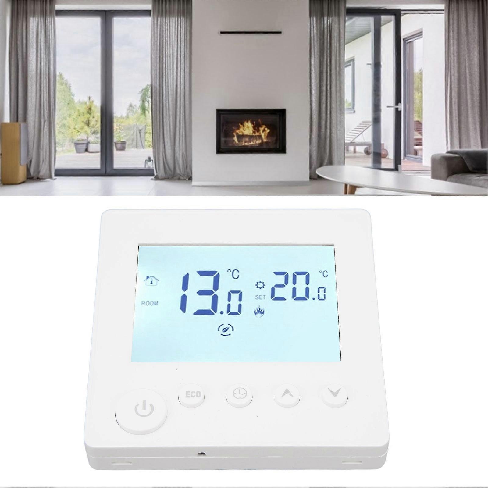 Digital Thermostat LCD Display Timing Temperature Controller for Heating
