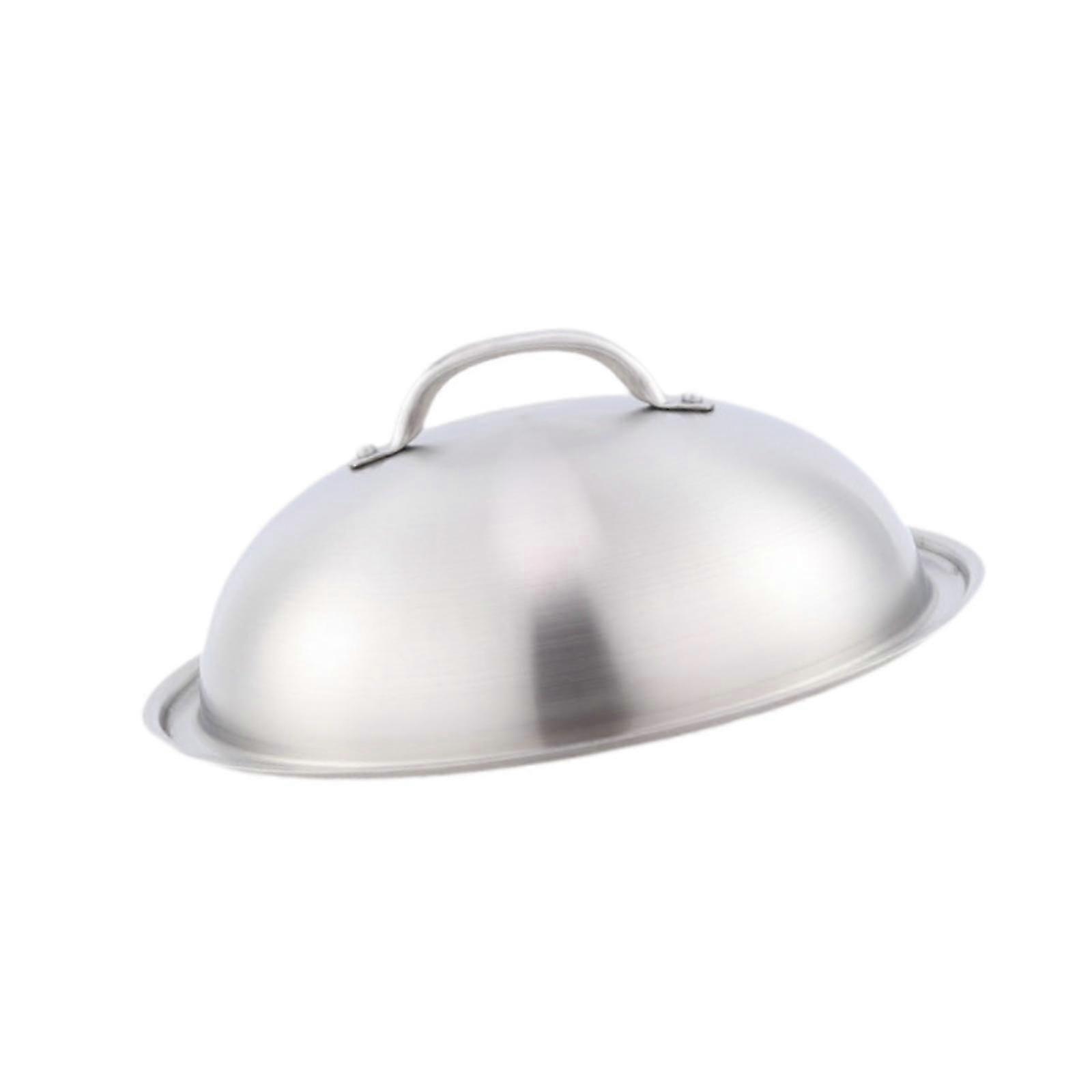 Basting Steaming Cover 12.6'' Grilling Cheese Melting Dome for Kitchen Use