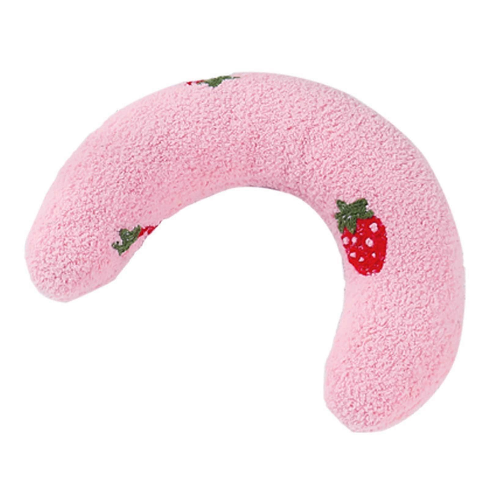 Dog Toy Plush Pillow U-Shaped Chew Toy for Cats and Puppies, Behavioral Aid, Calming Pet Sleep Aid, Soft Material