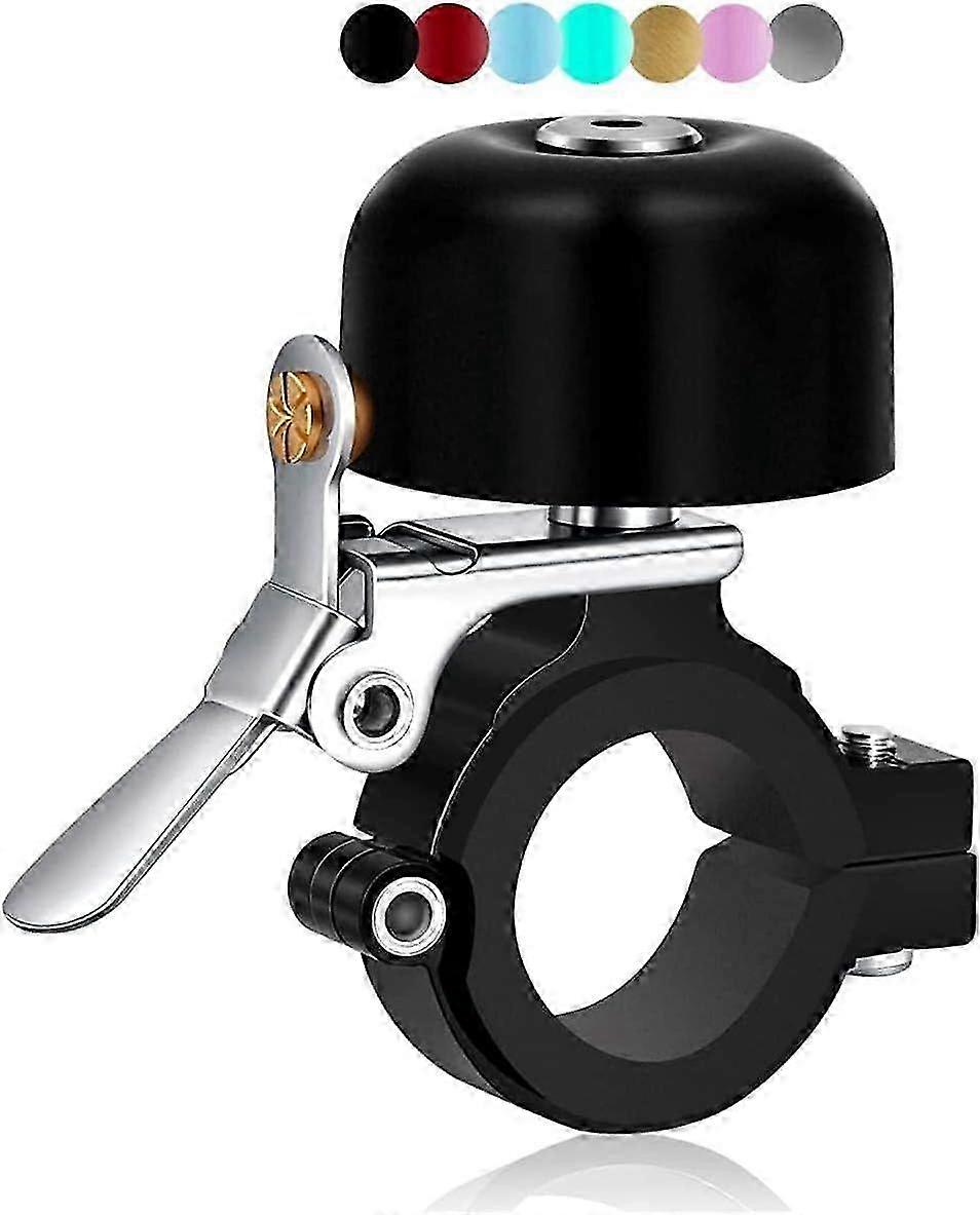 Retro Style Bicycle Bell for Adults and Kids, Full-Metal 80DB Bike Bell, Available in 7 Colors and 2 Sizes.