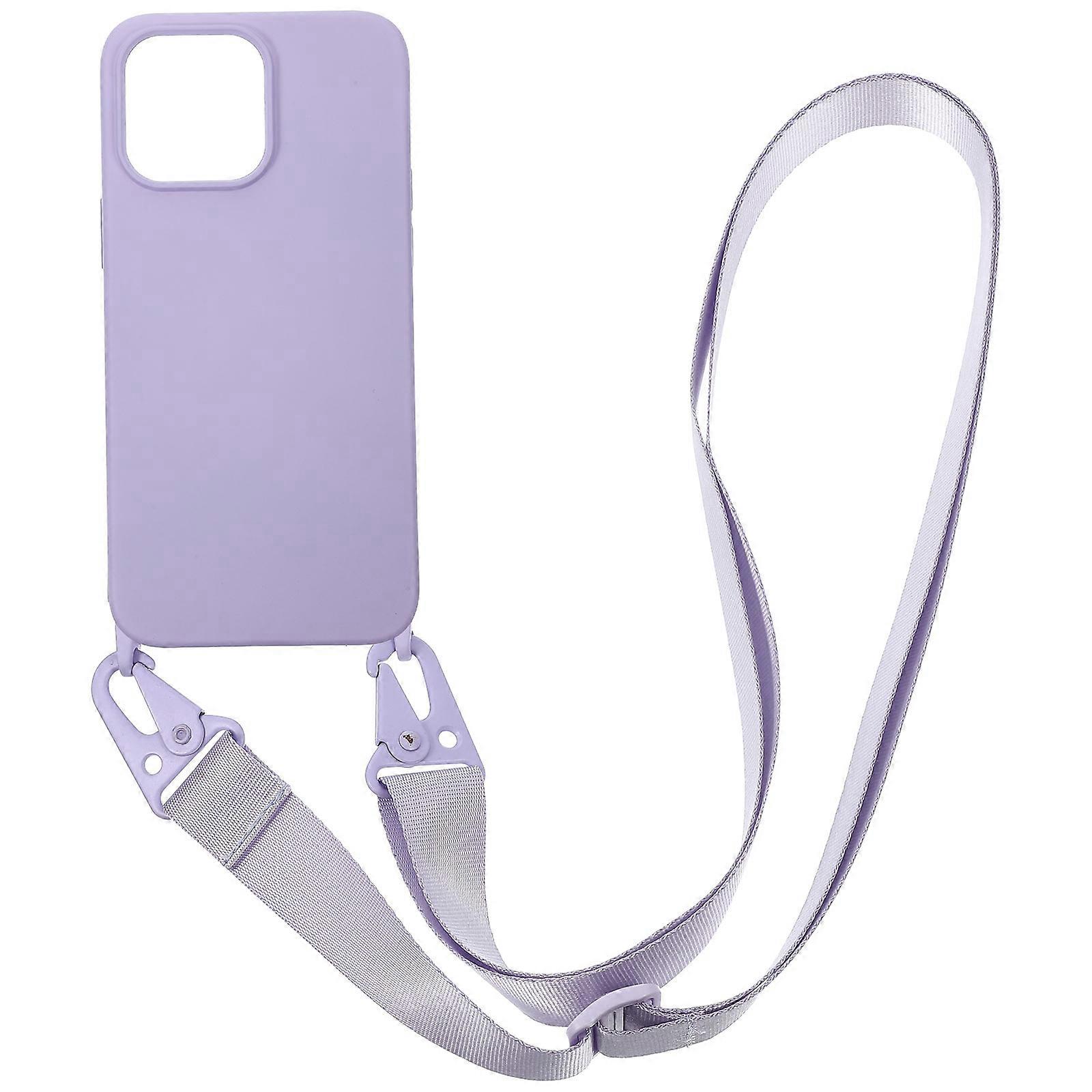 Phone Case With Strap For 14 Bump Protection Nylon Material 16.3X8CM 1Pack