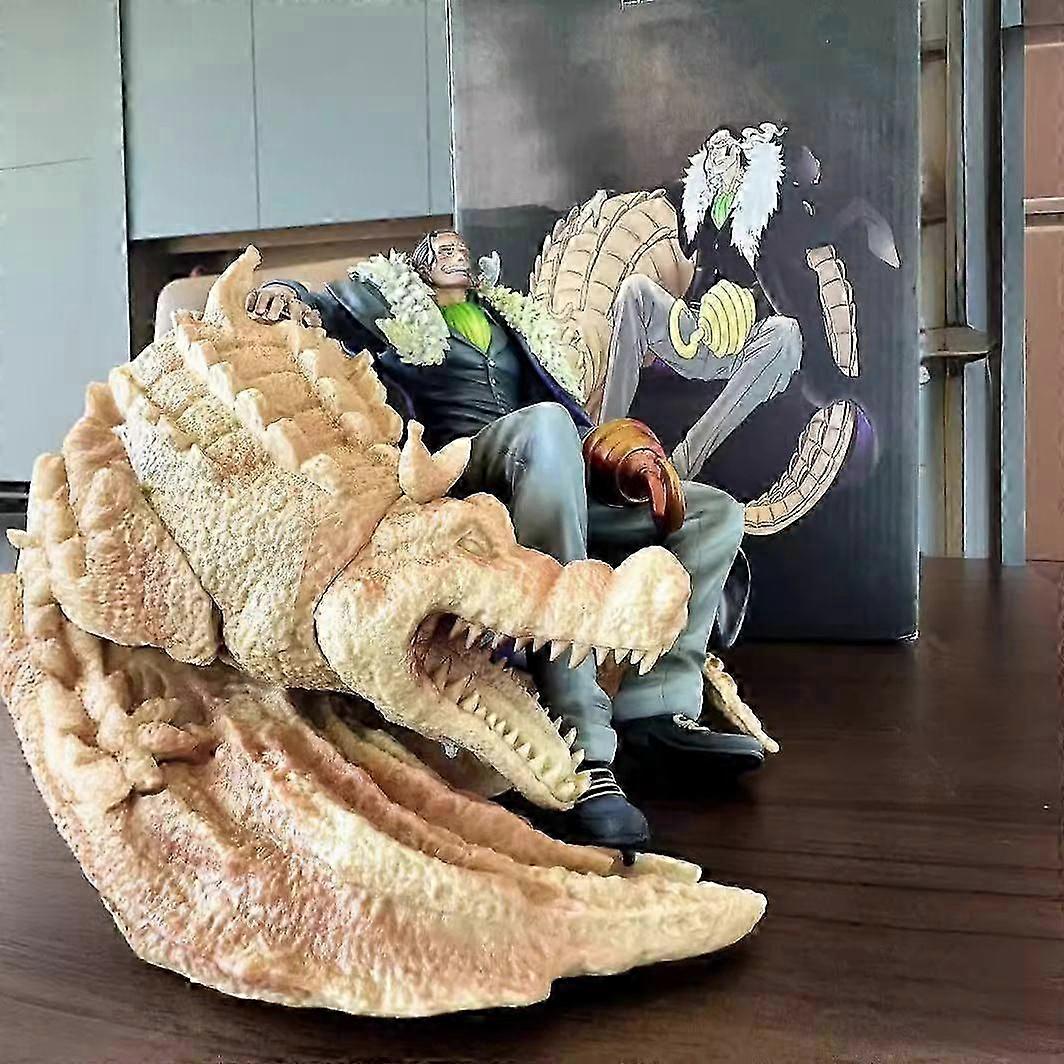 18cm One Piece Sir Crocodile Desert King PVC Anime Figure for Collectors