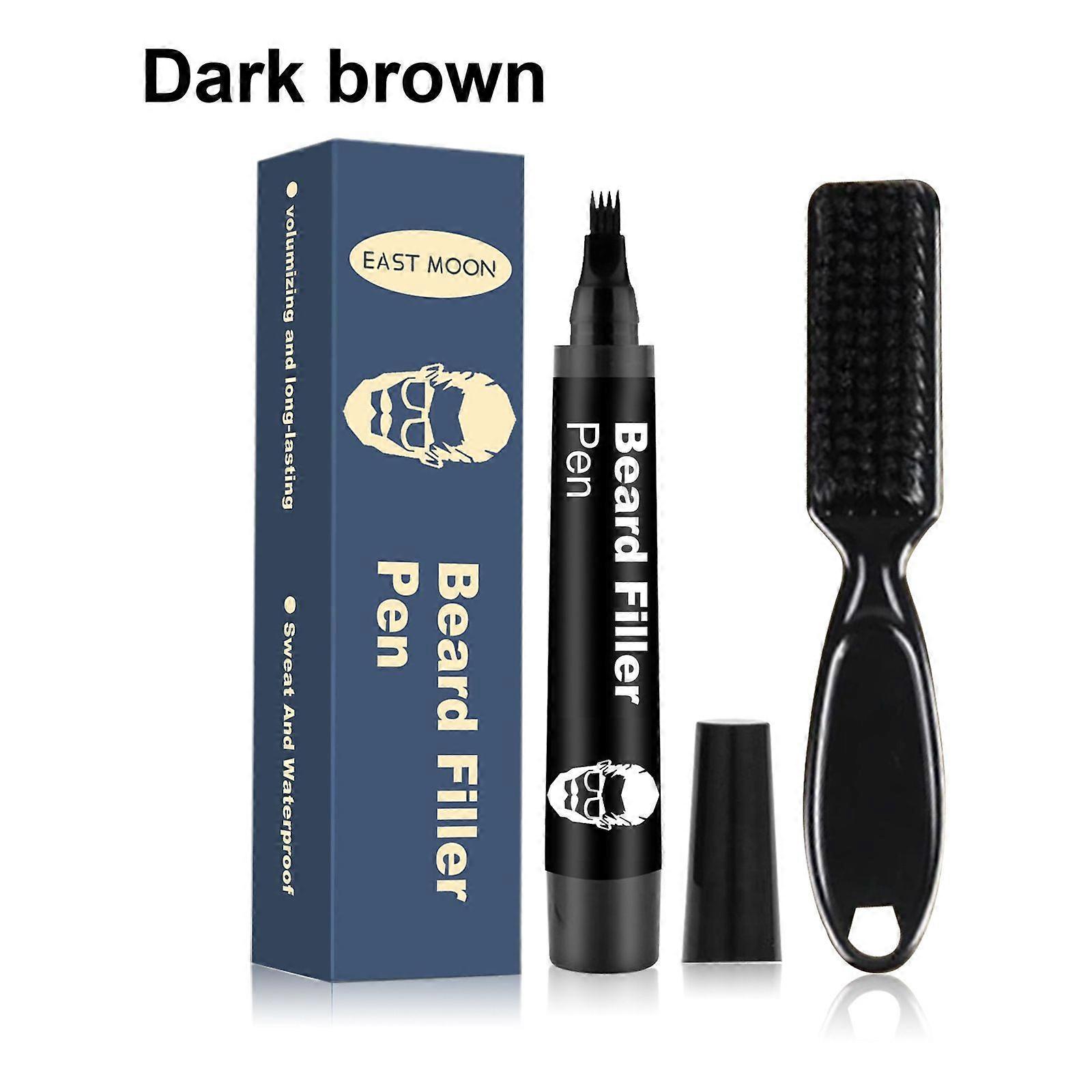 East Moon Beard Filler Pen Detachable and easy-to-use filler pen to easily create a thick beard hairline