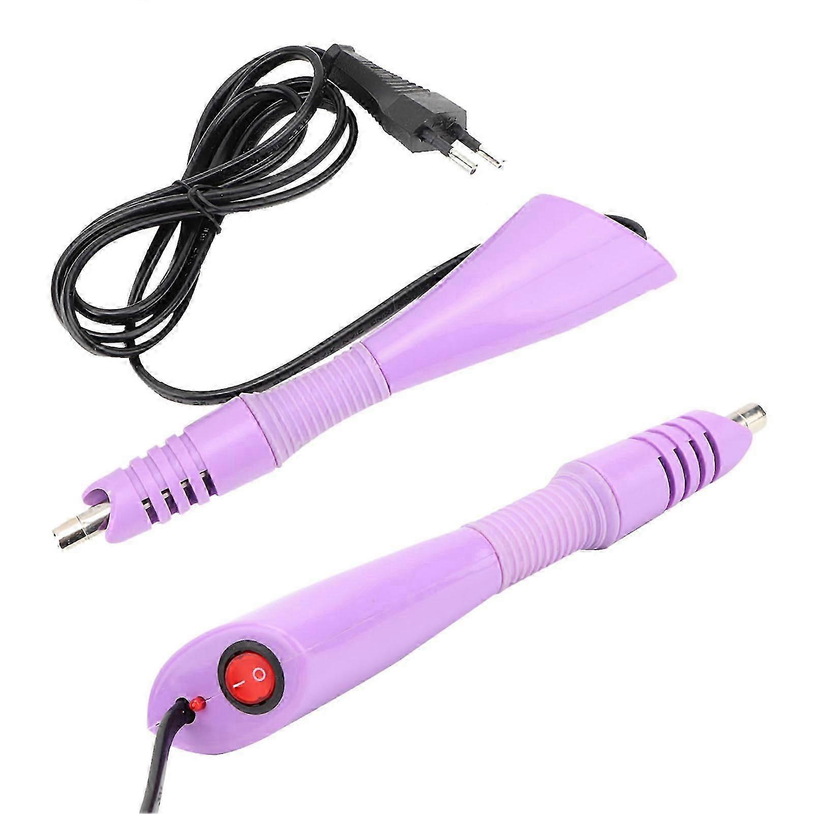 Hot Fix Drilling Machine Pen Point Rhinestone Applicator Fast Heated DIY Tool (EU Plug)