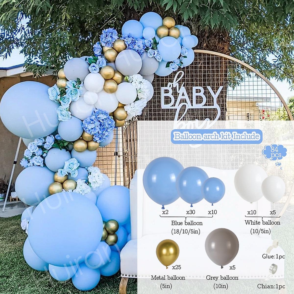 バルーンガーランドアーチキット結婚式の誕生日パーティーの装飾紙吹雪ラテックス風船ベビーシャワーの装飾17