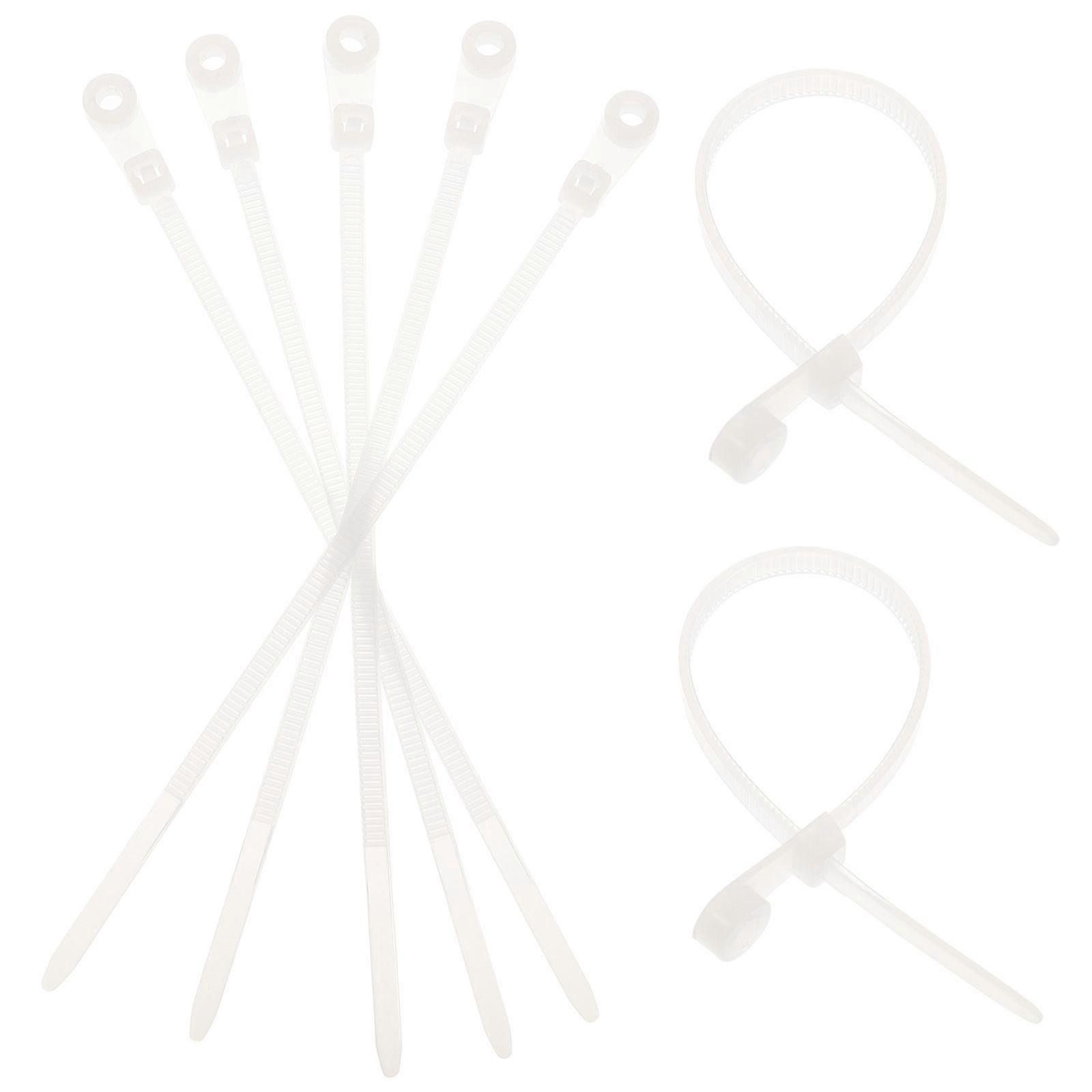 100pcs Nylon Cable Ties Multipurpose Self-locking Cable Zip Ties for Fixing