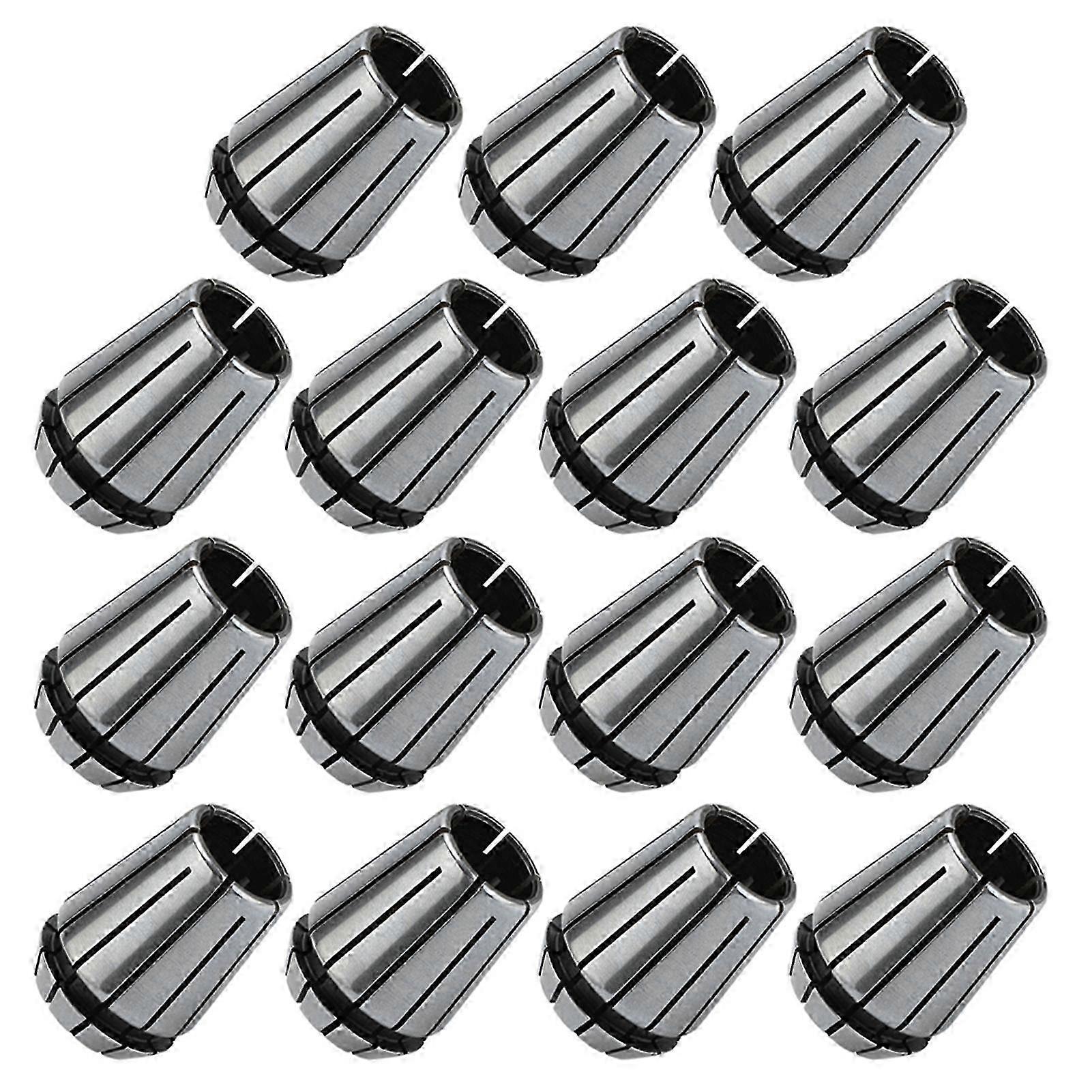 Collet Chuck Set 15pcs Spring Collet Chuck 2mm-16mm for CNC Milling Machine