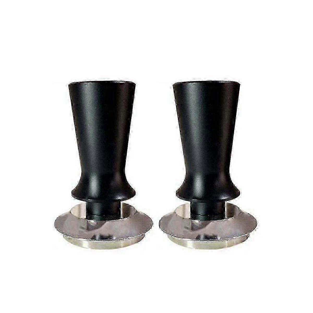 2-Pack Adjustable 51mm Espresso Tamper with 30lb Spring Calibration - Stainless Steel Coffee Tool for Perfect Pressing
